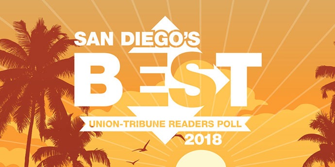 San Diego's Best Readers Poll graphic