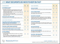 BF-What Documents Do I Need to Keep on File 2019-v1 form