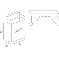 Classic Box Styles - Autolock Bottom dgrm