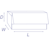 Roll end tuck front diagram