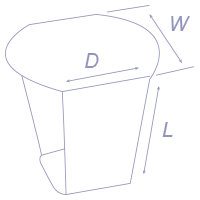 cup and jar sleeve diagram